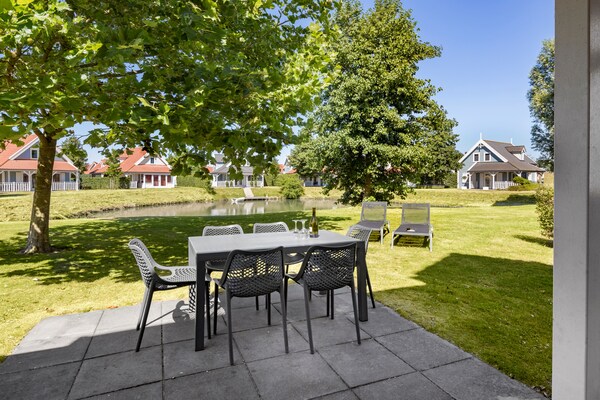 Luxe spavilla Aquadelta 30 bij Grevelingenmeer, 8 pers., sauna en bubbelbad - thumbnail 5