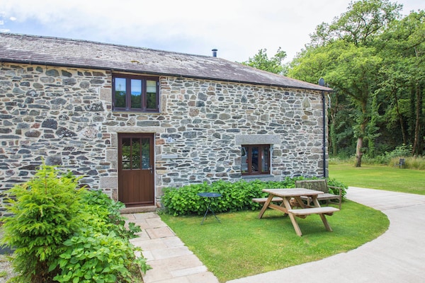 Rustiek vakantiehuis Lena aan de golfbaan in Dartmoor, Devon - thumbnail 1