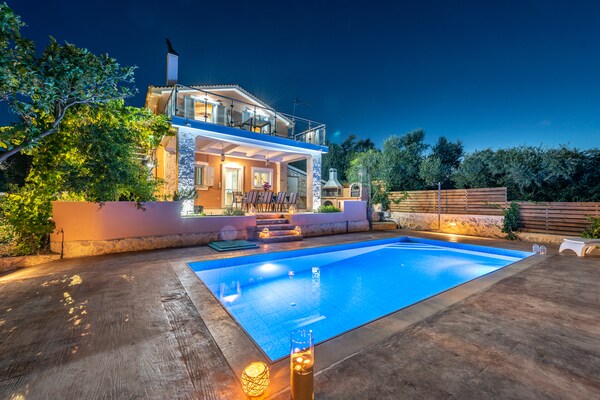 Villa Antonio met privézwembad en weids uitzicht bij Romiri, Zakynthos - thumbnail 6
