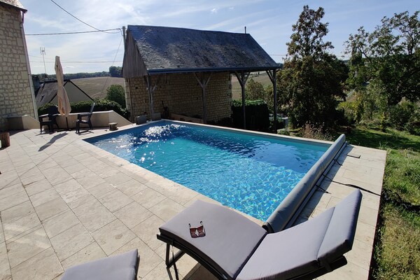 Landhuis Thizay: privézwembad, 6 pers., Loirevallei - thumbnail 5