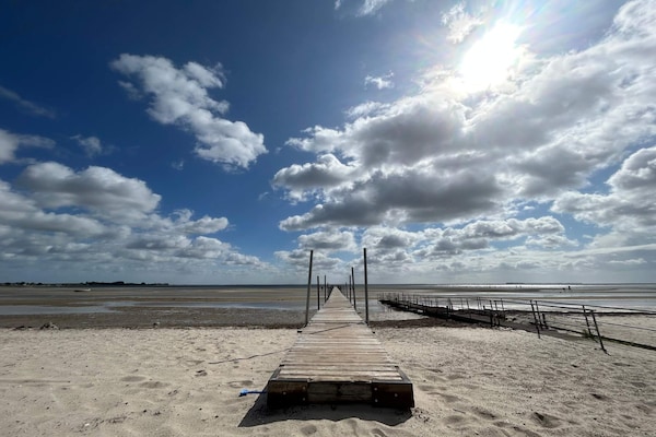 Op 300 m van zee: Comfortabel vakantiehuis voor 6 personen in Bjert - thumbnail 6