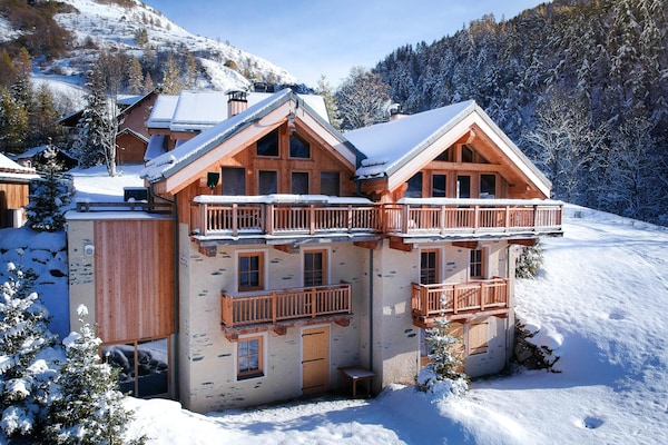 Ruim chalet Les Lions Blancs in Valloire voor 12 personen - thumbnail 1
