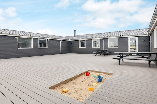 Op 500 m van zee: Ruim vakantiehuis voor 24 personen in Øster Assels - thumbnail 4