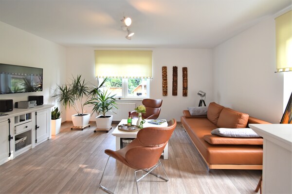 Rustiek appartement aan de bosrand in het Thüringer Woud - thumbnail 2