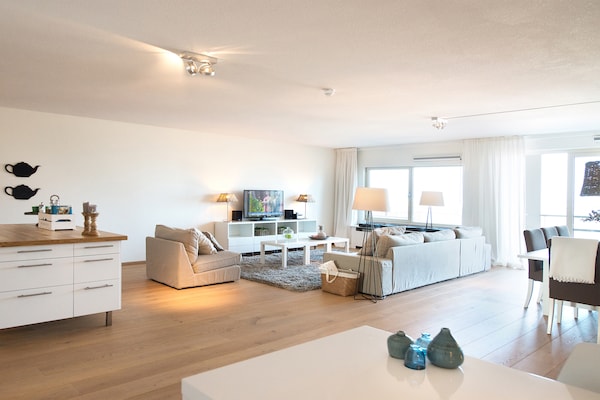 Luxe appartement met zeezicht in Scheveningen, 900m van het strand - thumbnail 6