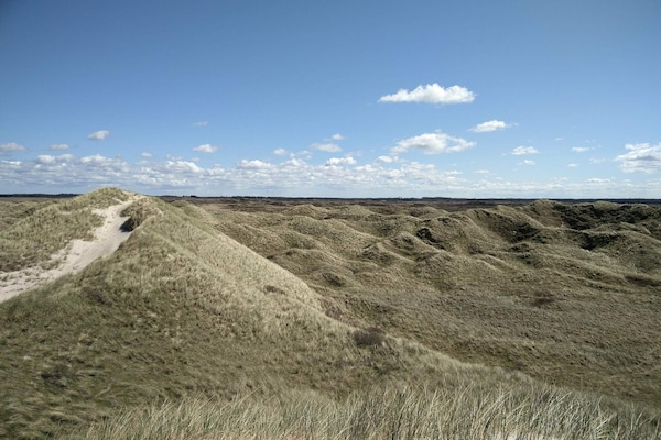 Licht vakantiehuis met zuidterras op 600m van de Noordzeekust in Rødhus - thumbnail 3