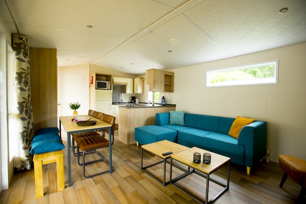 Gezellig chalet in duinparadijs Udenhout met zwembad en speeltuin - thumbnail 2