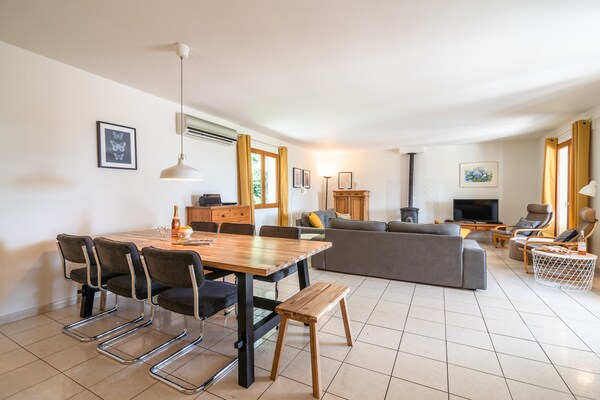 Vrijstaande villa met privézwembad in Beaufort, op 2.5 km van het meer - thumbnail 4