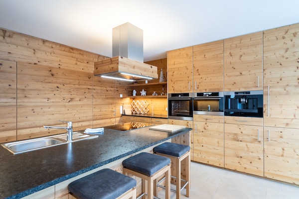 Luxe 10-persoons chalet aan de Taurach bij Mauterndorf, 450m van de skilift - thumbnail 5