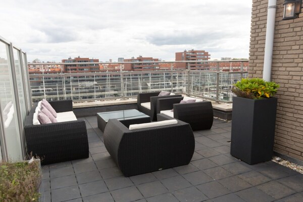 Luxe penthouse met dakterras en zeezicht in Scheveningen - thumbnail 5