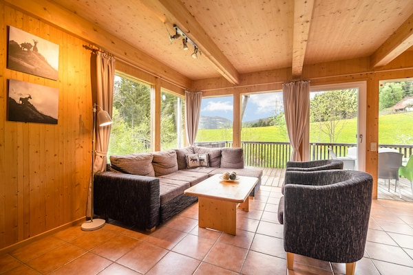 Ruim chalet voor 8 personen aan de piste in St. Georgen ob Murau - thumbnail 2