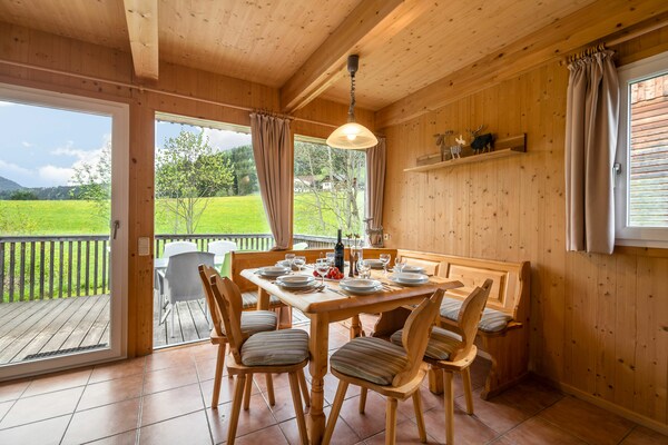 Ruim chalet voor 8 personen aan de piste in St. Georgen ob Murau - thumbnail 3
