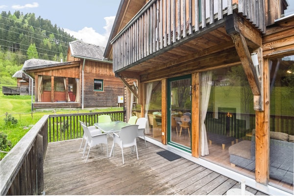 Ruim chalet voor 8 personen aan de piste in St. Georgen ob Murau - thumbnail 5