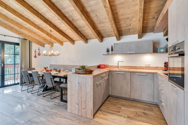Luxe chalet voor 8 personen met sauna, vlakbij de Zillertal Arena in Krimml - thumbnail 6