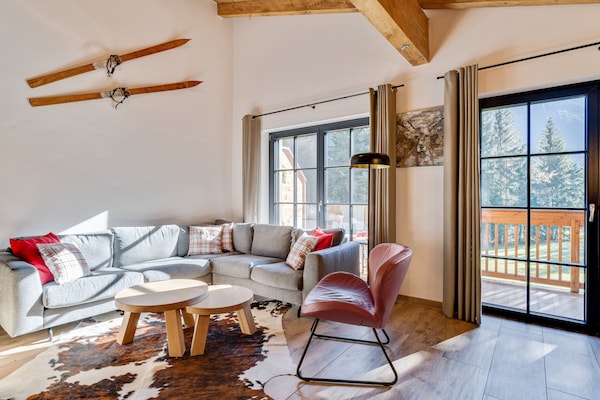 Luxe chalet voor 8 personen met sauna, vlakbij de Zillertal Arena in Krimml - thumbnail 2