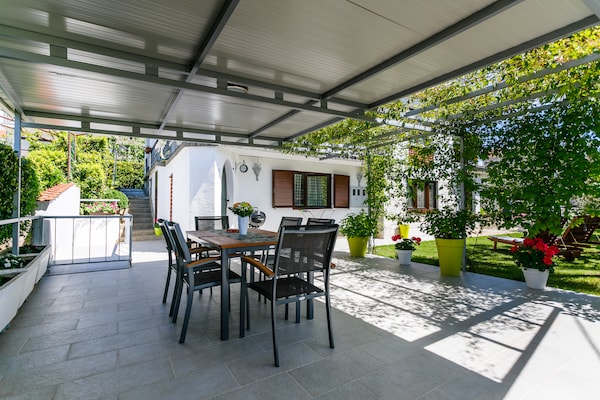 Knus appartement voor 4 op 500m van strand in Malinska - thumbnail 6