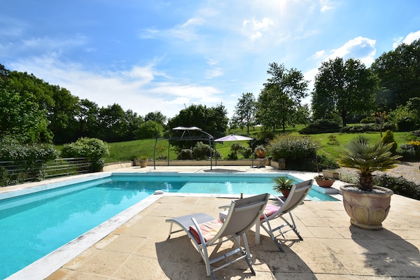 Luxe landhuis voor 16 personen met privézwembad op 10 hectare in Port-Sainte-Foy - thumbnail 4