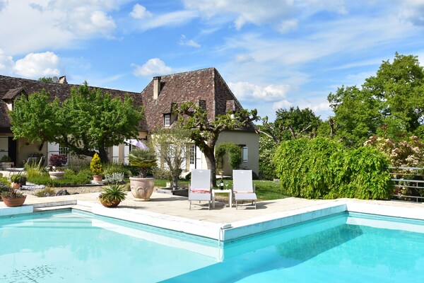 Luxe landhuis voor 16 personen met privézwembad op 10 hectare in Port-Sainte-Foy - thumbnail 2