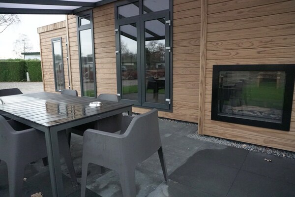 Wellness chalet met privésauna op de Veluwe, huisdiervriendelijk - thumbnail 5