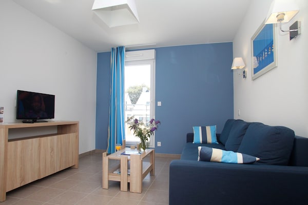 Modern appartement voor 4 op vakantiepark in Baden, Zuid-Bretagne - thumbnail 2