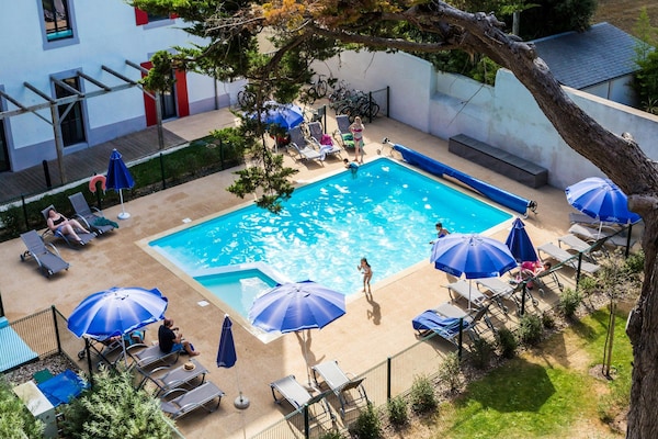 Licht appartement voor 5 personen in Pornichet - thumbnail 2