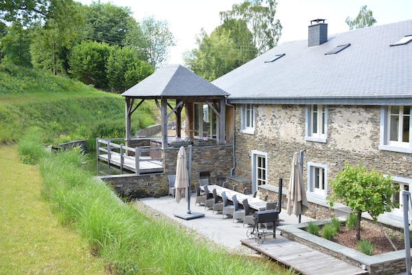24-persoons vakantiehuis Likthuus met sauna en bubbelbad in Bièvre - thumbnail 6