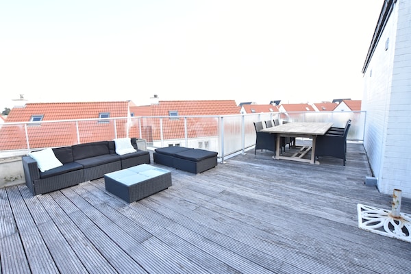 Op 700 m van het strand: 8-persoons appartement in De Haan - thumbnail 5