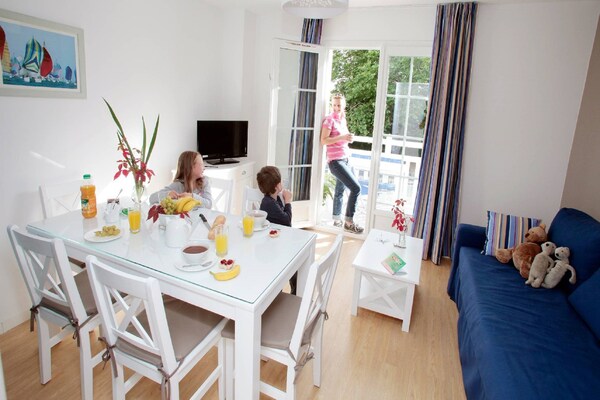 Duplex voor 6 personen met zwembad en balkon, op loopafstand van het strand in Cabourg - thumbnail 5