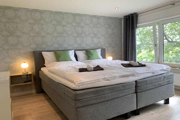 Villa Grenszicht: luxe villa met hottub, sauna en ruime tuin in Gelderland - thumbnail 5
