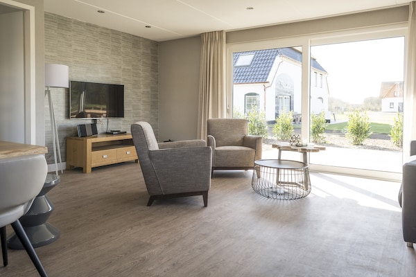 Landhuis Bouwlust K: luxe vakantiehuis aan bos en golfbaan op Texel - thumbnail 5