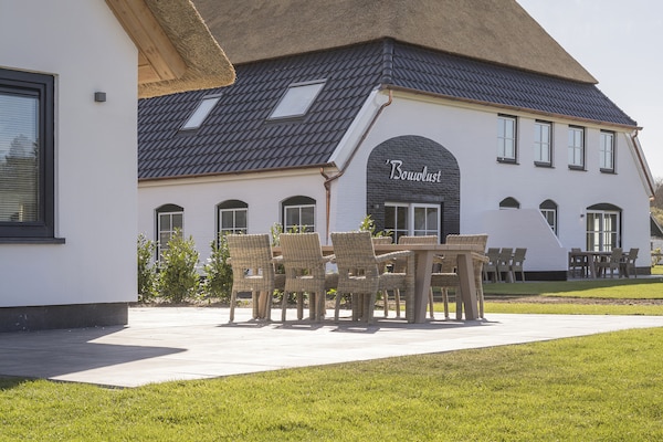 Landhuis Bouwlust K: luxe vakantiehuis aan bos en golfbaan op Texel - thumbnail 3