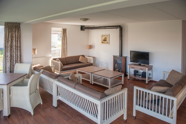 Ruime, gerenoveerde villa met sauna op vakantiepark Aquadelta – 14 personen - thumbnail 4