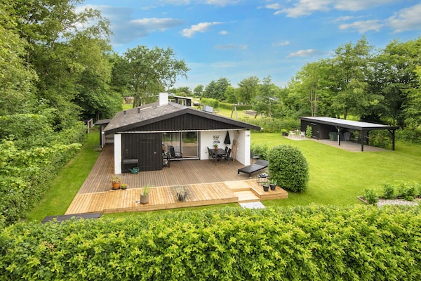 Op 500 m van zee: Gezellig vakantiehuis voor 5 personen in Vinderup - thumbnail 1