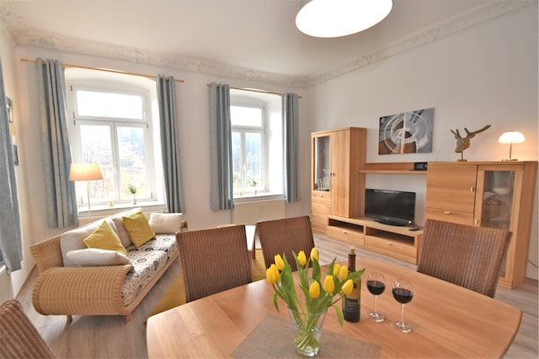 Ruime villa in Grunhainichen voor 7 personen in het Ertsgebergte - thumbnail 2