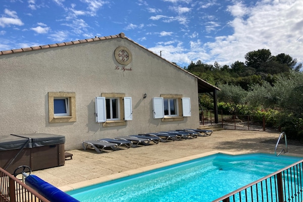 Villa le Syrah: Luxe vakantievilla met privézwembad in de Corbières - thumbnail 5