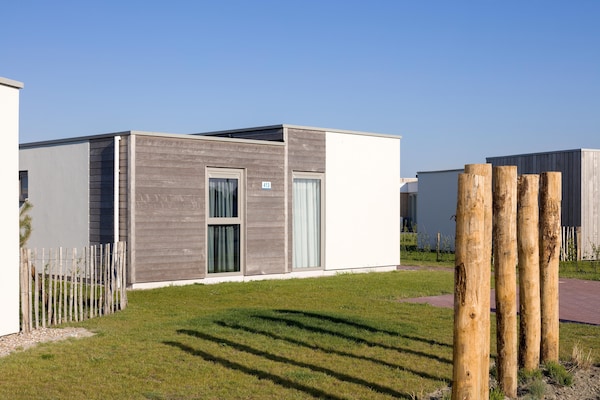 Moderne lodge voor 6 personen op Beach Resort Nieuwvliet-Bad - thumbnail 5