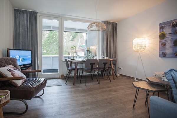 Moderne golfappartement voor 4 aan de bosrand van Winterberg - thumbnail 5