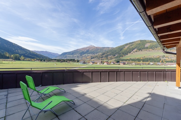 Aan de piste: Modern panoramisch appartement in Sankt Margarethen - thumbnail 5