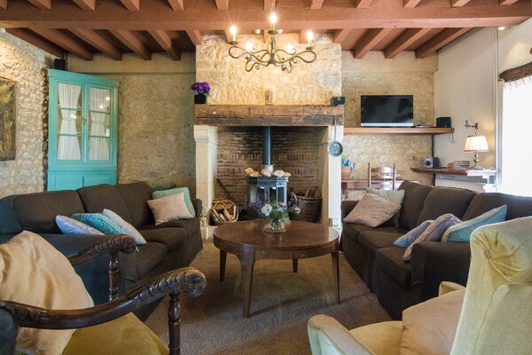 Le Tournant: Authentiek vakantiehuis met zwembad in Dordogne voor 10 personen - thumbnail 3