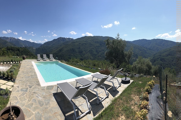 Ruim vakantiehuis Vistaverde in Bagni di Lucca voor 8 personen - thumbnail 2