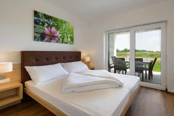 Pannonia M03: Rustiek appartement aan de golfbaan in Zsira voor 6 personen - thumbnail 1