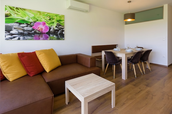 Pannonia M03: Rustiek appartement aan de golfbaan in Zsira voor 6 personen - thumbnail 3