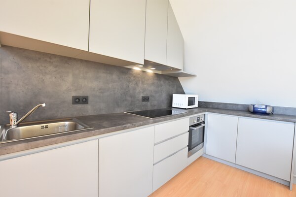  't Speutekot – Gezellig stadsappartement met dakterras in Poperinge - thumbnail 4