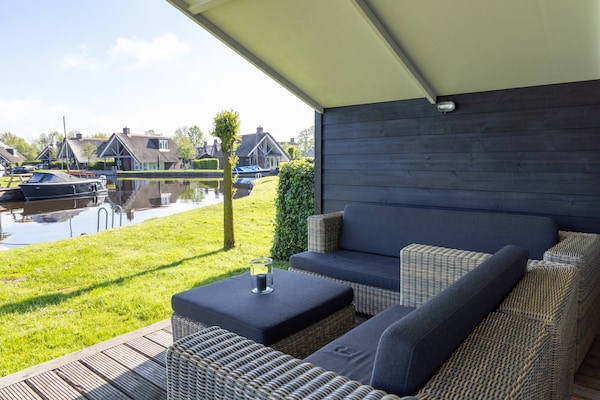 Waterhuisje aan het meer in Friesland voor 4 personen - thumbnail 5