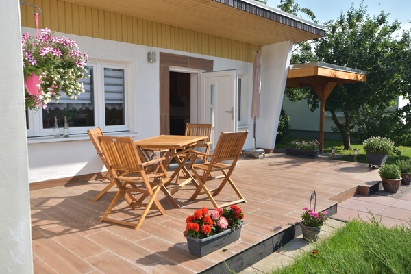 Op 300 m van het strand: bungalow Haus Sonnenbucht in Boiensdorf - thumbnail 5