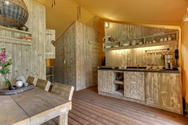 Tentlodge Sandberghe 10: luxe glamping in bosrijk Uden - thumbnail 4