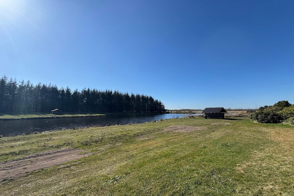 Kindvriendelijk vakantiehuis bij Hee met zwembad en visvijver, vlakbij Ringkøbing - thumbnail 6