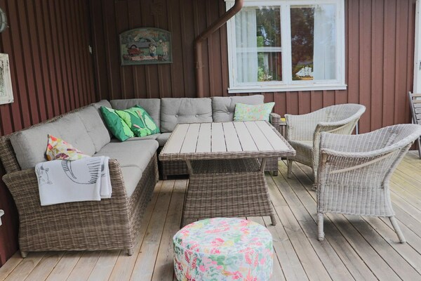 Ruim vakantiehuis voor 11 personen aan de Zweedse golfkust bij Haverdal - thumbnail 4