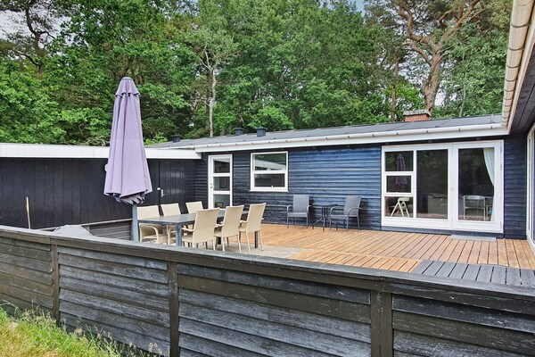 Luxe vakantiehuis met privézwembad en sauna op 700m van de zee bij Hadsund - thumbnail 4