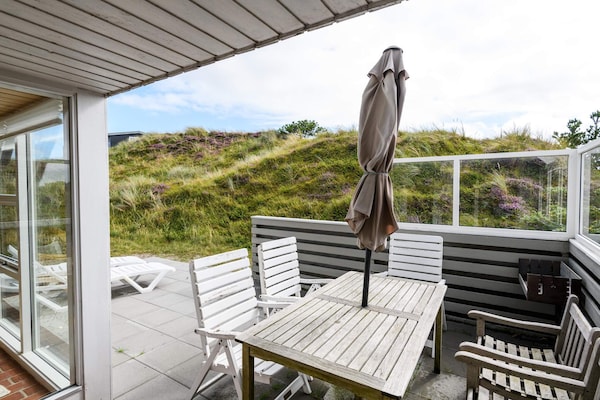 Rietgedekt duinhuis op Fanø met uitzicht op de Noordzee - thumbnail 4